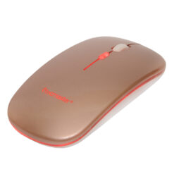 Mouse Dual Recargable Inalámbrico Bt Tecmaster Color Rosa