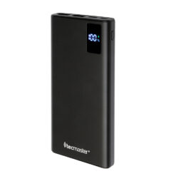 Powerbank Bateria 10000 Mah Tecmaster Tipo C Color Negro