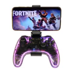 Gamepad Inalámbrico Bluetooth Multiplataformas Deluxe Rgb